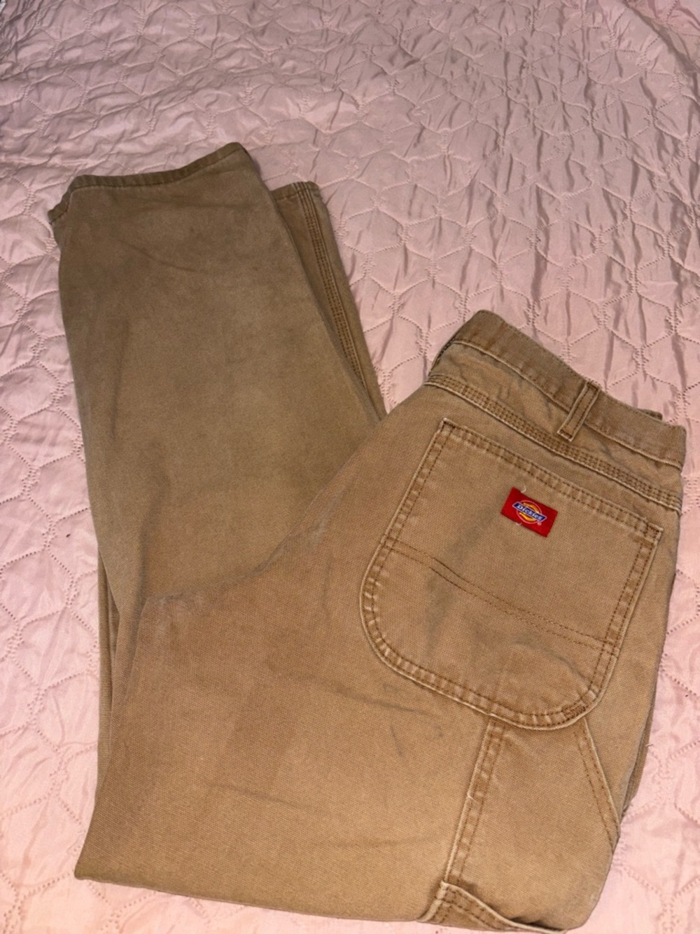 Dickies Men's Tan Cargo Work Pants